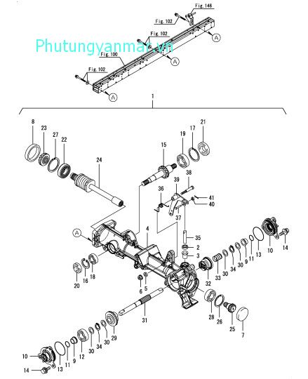 Vỏ dụng cụ định góc cấy 1 (VN)